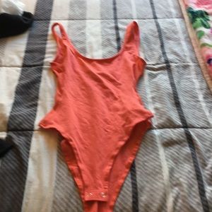 Pink/coral one piece